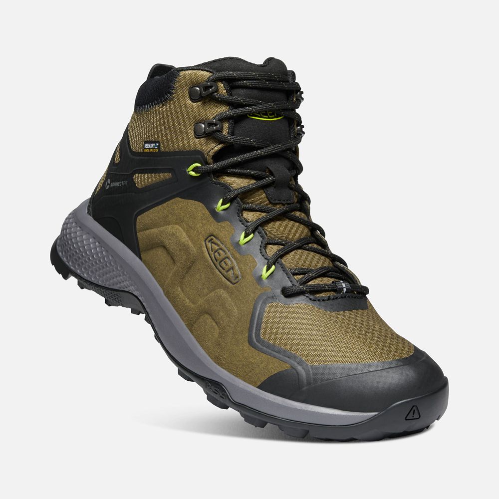 Keen Laarzen Heren Donker Olijfgroen - Explore Waterproof - 21839-IPFK